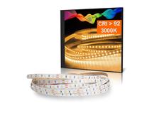 Mextronic Striscia LED 2835 Bianco Caldo (3000K) Cri 92 36W 5 Metro 12V IP20