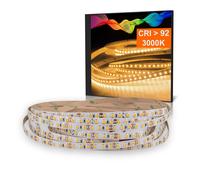 Mextronic Striscia LED 2835 Bianco Caldo (3000K) Cri 92 72W 5 Metro 12V IP20