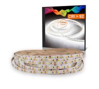 Mextronic Striscia LED 2835 Bianco Freddo (5700k) Cri 92 72W 5 Metro 12V IP20