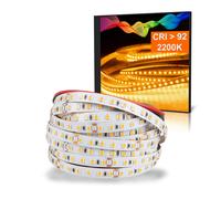 LED 2835 Striscia di più il bianco caldo (2200K) CRI 92 72W 5m 24V IP20