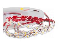 Mextronic Striscia LED a zig-zag 2835Z bianco freddo (6000k) 48W 5m 24V IP20