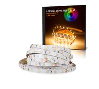 Mextronic Striscia LED Vero Bianco Caldo (2700K) Cri 96 24W 5 Metro 24V IP20