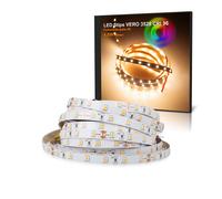 Mextronic Striscia LED Vero Bianco Caldo (3000K) Cri 96 24W 5 Metro 24V IP20