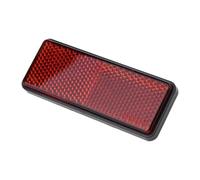 MEXWLOP 1 pz. Catarifrangente posteriore Atv for moto Dirt Bike Scooter Quad Piastra riflettente rettangolare rossa per Riflettore paraurti posteriore