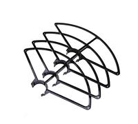 MEXWLOP 1 Set Protezione dell'elica Typhoon Q500 Protezione dell'elica Protezione sul paraurti Anello di protezione Cerchi a sgancio rapido, for Yuneec, Q500 Protezione elica drone(Schwarz)