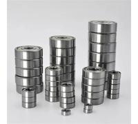 MEXWLOP 10/50 pezzi Piccoli cuscinetti in miniatura da 2 mm, 3 mm, 4 mm, 5 mm, 6 mm, 7 mm, 8 mm, 9 mm, 10 mm, foro 3x7x3, 5x10x4, 5x11x4, 8x22x7, 10x15x4 mm Cuscinetto a sfere(8x12x3.5mm 50pcs)