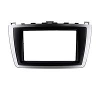 MEXWLOP 2 Din Autoradio Fascia DVD Telaio di Montaggio Dash Installazione Trim Kit Lunetta, for Mazda, 6 Atenza 2009-2013 Pannello di rivestimento dell'autoradio