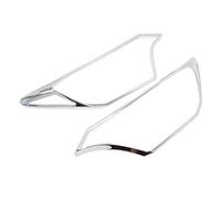 MEXWLOP 2 pezzi ABS cromato anteriore fari lampade copertura Trim, for Toyota, for RAV4, RAV-4 XLE LE 2016 2017 2018 Modanatura fendinebbia