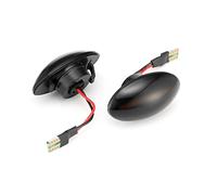 MEXWLOP 2 pezzi che scorre la luce del ripetitore laterale, luce di posizione laterale dinamica, luce interna, for, MINI, Cooper Cabrio R50 R52 R53 2002-2008 Indicatore di direzione per auto
