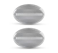 MEXWLOP 2 pezzi dinamico ambra indicatore di direzione indicatore di direzione sequenziale lampeggiante luce, for Opel, Meriva A Corsa CB Astra F Combo C Tirgra A Indicatore di direzione per auto(Dyna