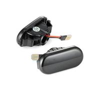 MEXWLOP 2 pezzi indicatore di direzione laterale indicatore di direzione dinamico sequenziale lampeggiante, for NISSAN, for Qashqai, Navara, for Micra, Pathfinder Note 350Z Indicatore di direzione