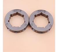 MEXWLOP 2 pezzi/lotto 250" 9 denti corona pignone, for Partner, P500 P5000 400, for JONSERED, 490 450 590 piccola motosega a 7 scanalature Pignone per motosega