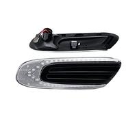 MEXWLOP 2 pz Dinamica Lato Ripetitore Lampada Che Scorre Indicatori Laterali Indicatori di Direzione Luce 12 V Lampada di Pannello, for MINI, COOPER F55 F56 F57 Indicatore di direzione(N C)
