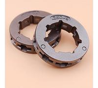 MEXWLOP 2 pz/lotto 250 9 denti corona pignone, for Poulan, for Partner, for JONSERED, for STIHL, for Husqvarna, motosega piccola 7 scanalature foro interno 19 mm Pignone per motosega
