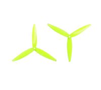 MEXWLOP 24 pezzi/12 paia 7 pollici 3 pale elica FPV Racing Drone RC Quadcopter Set di pale per elica di droni(Yellow)