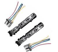 MEXWLOP 2x Supporto lampadina luce LED posteriore con cablaggio adattatore, for Ford, for Transit Mk6 MK7 2000-2014, for scheda circuito fanale posteriore 6C11-13N004-AB 1681537 Supporto per fanale po