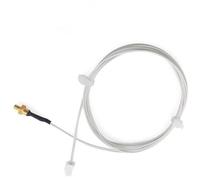 MEXWLOP 3 pezzi 1,5 m cavi motore passo-passo for stampante 3D HX2.54 4 pin a 6, for Nema 17 for, cavo di estensione for Sensore di temperatura(BLACK M3 Stud Thermistor 100k)