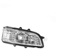 MEXWLOP 31111090 Indicatore di direzione for specchietto retrovisore laterale auto senza lampadina, for VOLVO, S80 S80L S40 S60 C70 C30 (destra) Spia luminosa dello specchietto(BLACK Right)