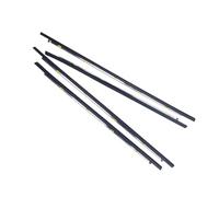 MEXWLOP 4 Pcs/et Car Window Weather Trip Waterproof Chrome Pressure Auto Ill Eal Belt, For Crv 2007-2022 Striscia sigillante per finestrini auto(For 17-22)