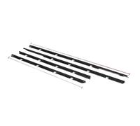 MEXWLOP 4 pezzi di modanature in vetro for finestrini auto, for Civic, 2001-2019 Striscia sigillante per finestrini auto(For 2012-2015)