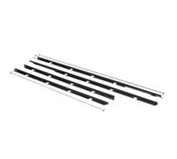 MEXWLOP 4 pezzi di modanature in vetro for finestrini auto, for Civic, 2001-2019 Striscia sigillante per finestrini auto(For 2012-2015)