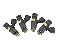 MEXWLOP 4 pezzi iniettore carburante, for Caddy, III 06-10, for Golf, PLUS 06-13, for Golf, V 06-08, for Golf, VI 09-13, for POLO, 2009 1.4 16V 036906031AG Iniettore di carburante del motore