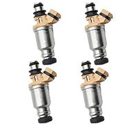 MEXWLOP 4 pezzi iniettori di carburante, for Toyota, for Corolla, parti AE110 4AFE 5AFE 23250-16150 23209-16150 Iniettore di carburante del motore