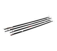 MEXWLOP 4 pezzi/set guarnizioni in gomma for vetri e finestrini, for Civic, accessori for auto dal 2001 al 2019 Striscia sigillante per finestrini auto(For 2006-2011)