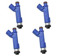 MEXWLOP 4PCS Iniettore di carburante, for Toyota, Yaris 2006-2014 1.5L L4, for Toyota, 1ZZ Yaris NCP90 Vios 23250-21040 2325021040 Iniettore di carburante del motore