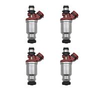 MEXWLOP 4PCS Ugello di Iniezione di Carburante, for Toyota, 7A-FE Celica, for Corolla, Geo Prizm 1.8L 23250-16160 2325016160 23209-16160 Iniettore di carburante del motore