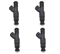 MEXWLOP 4PCS Ugello Iniettore Carburante Bico, for Jeep, Wrangler Cherokee 4.0L L6 Iniezione 0 280 155 703 0280155703 Iniettore di carburante del motore