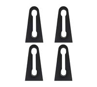 MEXWLOP 4X Ammortizzatore fonoassorbente for auto Ammortizzatore serratura portiera Smorzamento fonoassorbente, for Skoda, for Octavia, MK1 MK2 MK3 1U 1Z 5E 19971998 1999 2000-2019 Ammortizzatore port