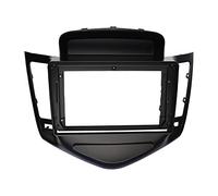 MEXWLOP 9 pollici Autoradio Fascia Cruscotto Installazione Trim Kit Posizionamento Cornice GPS Lunetta Pannello Stereo, for Chevrolet, Cruze, 2009-2011 Rivestimento cruscotto radio(Schwarz)