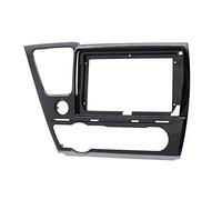 MEXWLOP 9 pollici Radio Dvd Stereo Pannello Cd Montaggio su cruscotto Installazione Trim Kit Cornice frontale Lunetta Pannello radio stereo, for Civic, 2013 Rivestimento cruscotto radio