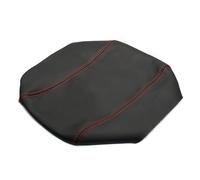MEXWLOP Accessori auto Console centrale Coperchio bracciolo Box Copertura in pelle Adesivo Trim, for NISSAN, Pathfinder 2001 2002 2003 2004 Copribracciolo per auto(Black-red line)