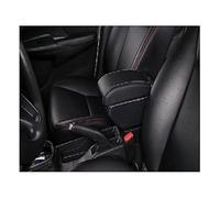 MEXWLOP Accessori auto, for Skoda, for Fabia III, for Combi 2015-2020 Box bracciolo auto Box portaoggetti console centrale Bracciolo per auto(BLACK D3 Black White 7usb)