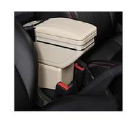 MEXWLOP Accessori auto, for Toyota, for Aygo X Scatola portaoggetti for console centrale Scatola bracciolo for auto Bracciolo for auto Bracciolo per auto(BLACK A Style Beige)