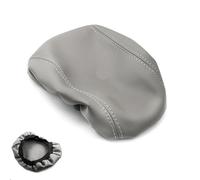 MEXWLOP Accessori auto Interni in pelle microfibra Controllo centrale Bracciolo Box Cover Adesivo Trim, for Ford, for Mondeo, 2004 2005 2006 Copribracciolo per auto(A Gray)