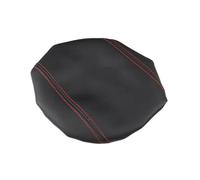 MEXWLOP Accessori for auto Interni in pelle microfibra Rivestimento della copertura della scatola del bracciolo di controllo centrale, for Ford, Focus, 2012 Copribracciolo per auto(Black-red line)