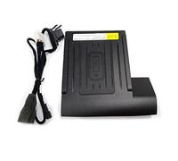 MEXWLOP Adattatore for caricabatterie wireless QI for auto LHD da 15 W, supporto for telefono con ricarica rapida for telefono 8 11, for, for VW, for, for Golf, 7 MK7 2014-2018 Caricabatterie wirele