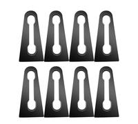 MEXWLOP Ammortizzatore fonoassorbente for auto 8 pezzi, for VW, for Golf, for POLO, T5, for Caddy, for Jetta, for Multivan, for Passat, for Scirocco, for, for Touran, Tampone serratura porta Ammortiz