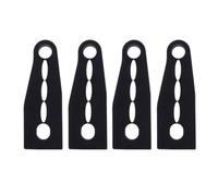 MEXWLOP Ammortizzatore for serratura portiera smorzatore acustico, for Ford, Focus, 3 Kuga 2 Escape Edge ammortizzatore portiera auto Ammortizzatore per portiera auto