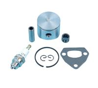 MEXWLOP Anello pistone da 40 mm con cuscinetto ad ago, guarnizione marmitta, kit candela, for HUSQVARNA, 141 41 142 parti di ricambio for motosega 530 06 94-5 Kit pistone motosega