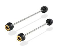 MEXWLOP Anteriore Asse Posteriore Slider Ruota Forcella Crash Protector, for, for YZF-R6 YZF R6 2017 2018 2019 Accessori Moto Parti Protezione forcella moto(Gold)