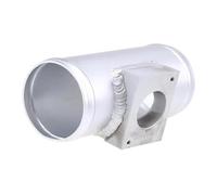 MEXWLOP Assunzione del tubo di flusso d'aria del tubo di massa del rustamento Sensore di flusso d'aria(BLACK 76mm)