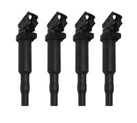 MEXWLOP Bobina di accensione 1-6 pezzi, for, E81 F22 F23 E46 E90 F33 X3 E83 X5 5 6 7, for MINI, R56 R55 Ricambi auto 12137594937 12137562744 Confezione bobina di accensione per auto(BLACK 4pcs)