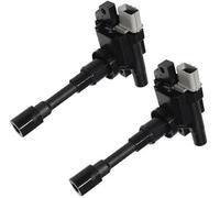 MEXWLOP Bobina di accensione Bobine 3340065g00, for Fiat, for Sedici (Fy_) 1.6 2006-2014 Accessori 3340065g01 Pacchetto bobine Bobina di accensione(BLACK 2 pcs)