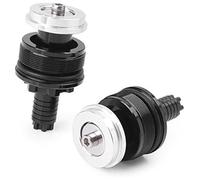 MEXWLOP Bulloni coprivite ammortizzatore anteriore da 41 mm, regolatori CNC neri, for moto YZF R3 R25 Tappo forcella anteriore per moto