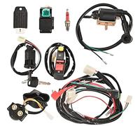 MEXWLOP Cablaggio completo, solenoide, relè, candela, bobina | regolatore, CDI, for 4 tempi, ATV, 50 per cc, 70 per cc, 90 per cc, 110 per cc, 125