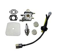 MEXWLOP Carburatore con Kit di riaccensione del Filtro dell'Aria, for zama, coltivatore Mantis a 2 Tempi C1U-K54A Kit carburatore
